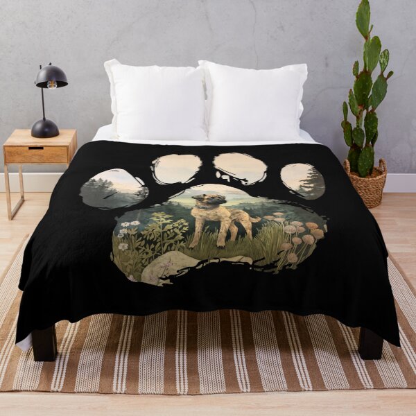 Item preview, Funny Border Terrier Paw Foggy Mountain Tree Mom Dad Kids designed and sold by rafaeltto.