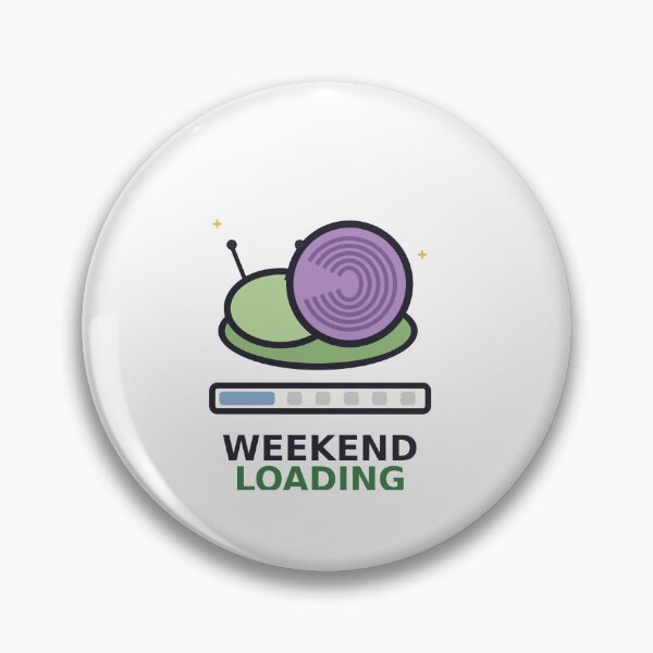 Item preview, Weekend Loading — Funny Lazy Snail Design, Cute Gift For Tired Friends designed and sold by QuirkyCartel.
