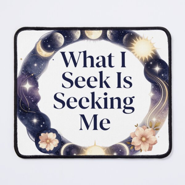 Item preview, What I Seek Manifestation Quote Design designed and sold by Fresh Starts.