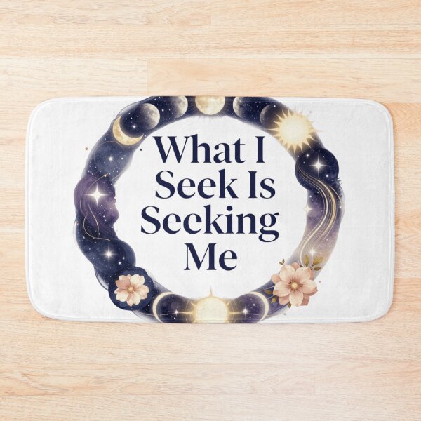 Item preview, What I Seek Manifestation Quote Design designed and sold by Fresh Starts.