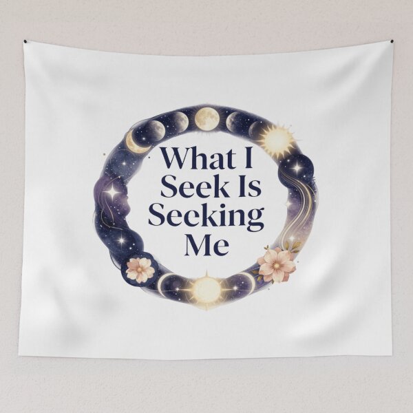 Item preview, What I Seek Manifestation Quote Design designed and sold by Fresh Starts.