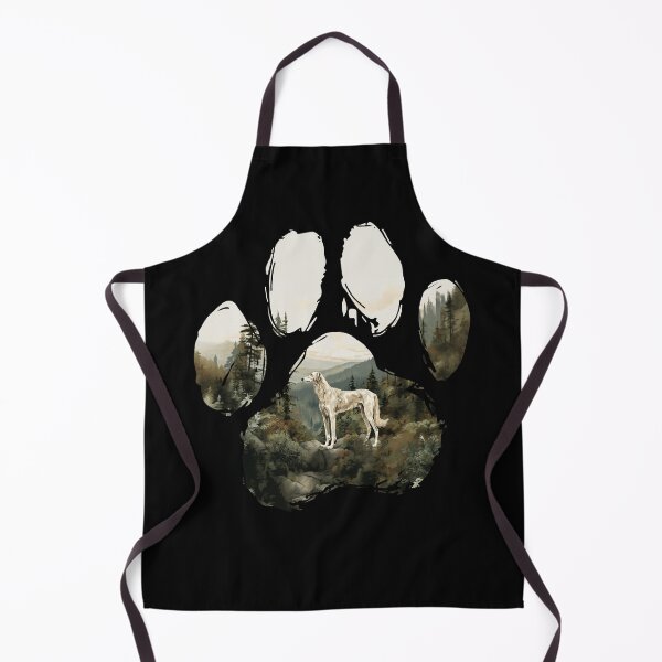 Item preview, Funny Borzoi Paw Foggy Mountain Tree Mom Dad Kids designed and sold by rafaeltto.