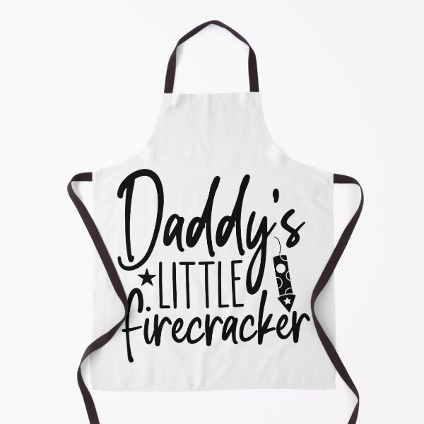 Item preview, Daddys Little Firecracker - 4th Of July Quotes Retro Vintage USA Patriotic Girl Gift designed and sold by FuzionRaptor.