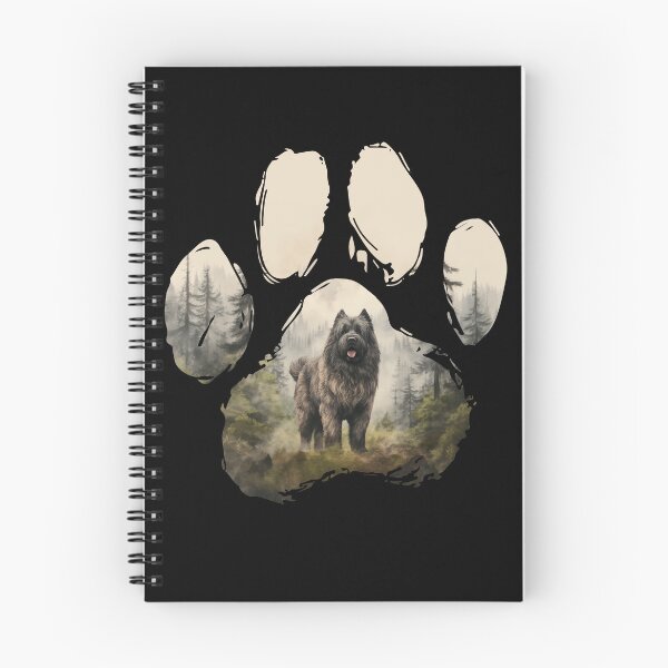 Item preview, Funny Bouvier Des Flandres Paw Foggy Mountain Tree Mom Dad Kids designed and sold by rafaeltto.