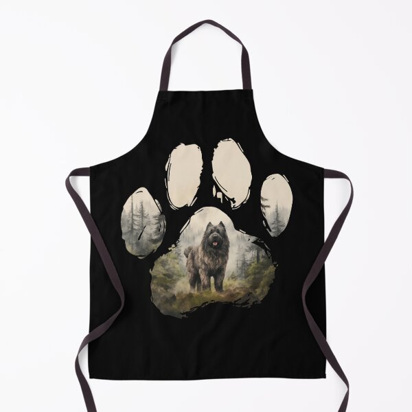 Item preview, Funny Bouvier Des Flandres Paw Foggy Mountain Tree Mom Dad Kids designed and sold by rafaeltto.