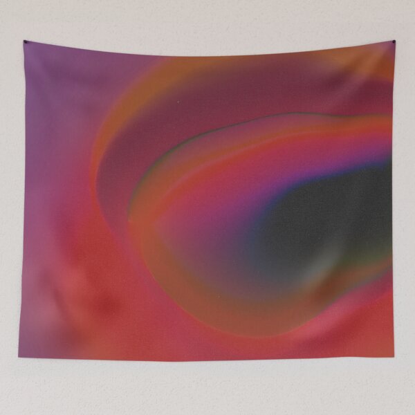 Item preview, Prismatic Eclipse – Vibrant Abstract Gradient Wall Art designed and sold by Vita-Kvitash.