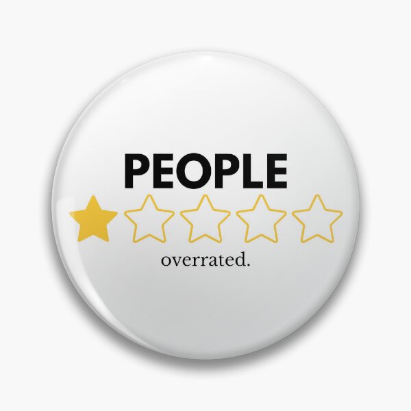Item preview, People - Funny One Star Review Sticker designed and sold by Moonbeam-Market.