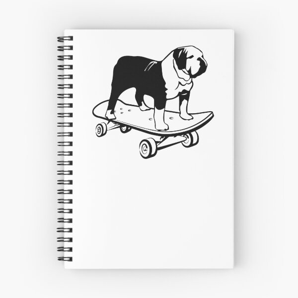 Item preview, Skateboarding Bulldog Inglés designed and sold by CreationFirm.