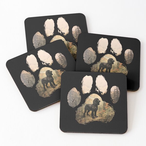 Item preview, Funny Boykin Spaniel Paw Foggy Mountain Tree Mom Dad Kids designed and sold by rafaeltto.