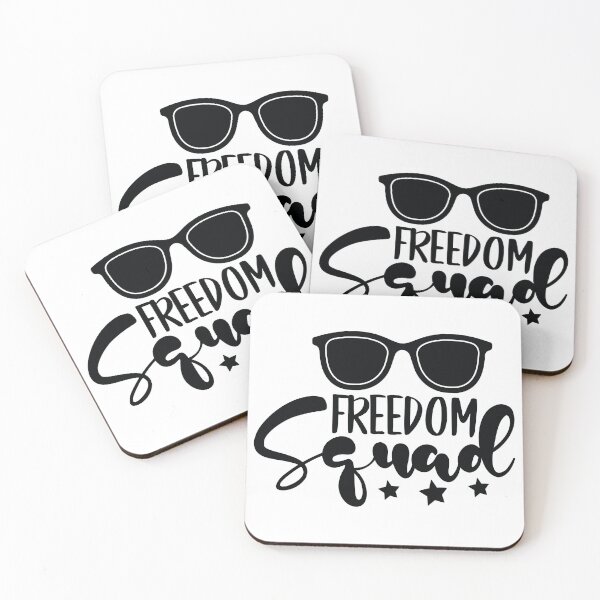 Item preview, Freedom Squad - 4th Of July Quotes Retro Vintage USA Patriotic Party Family Squad Gift designed and sold by FuzionRaptor.