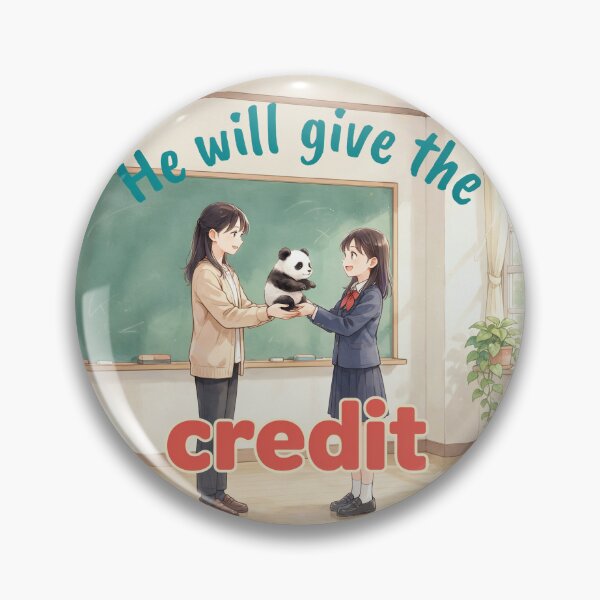 Item preview, He will give the credit designed and sold by Suzaku Studio.