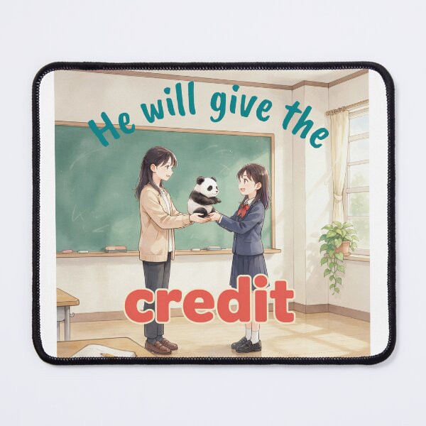 Item preview, He will give the credit designed and sold by Suzaku Studio.