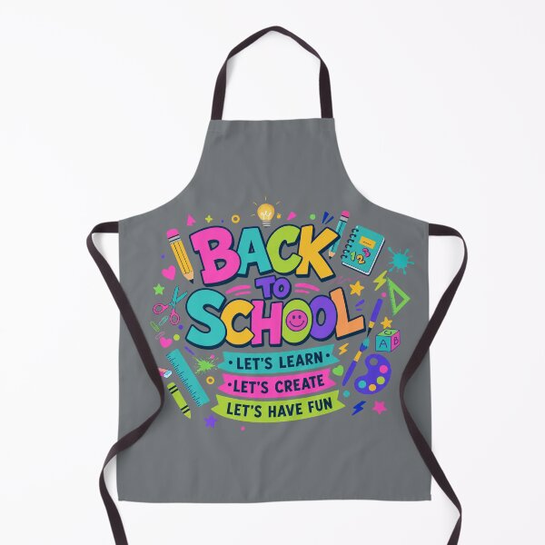 Item preview, Back to School – Colorful School Supplies Typography | Fun Teacher & Student Design designed and sold by Aimetoi.