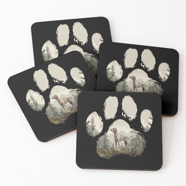 Item preview, Funny Bracco Italiano Paw Foggy Mountain Tree Mom Dad Kids designed and sold by rafaeltto.