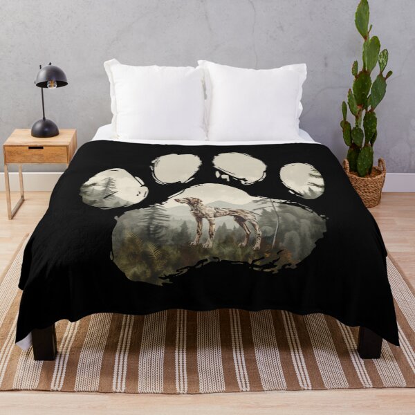 Item preview, Funny Bracco Italiano Paw Foggy Mountain Tree Mom Dad Kids designed and sold by rafaeltto.