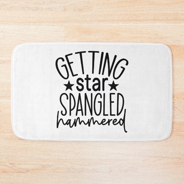 Item preview, Getting Star Spangled Hammered - 4th Of July Quotes Retro Vintage USA Patriotic Party Gift designed and sold by FuzionRaptor.