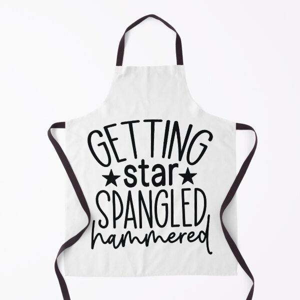 Item preview, Getting Star Spangled Hammered - 4th Of July Quotes Retro Vintage USA Patriotic Party Gift designed and sold by FuzionRaptor.