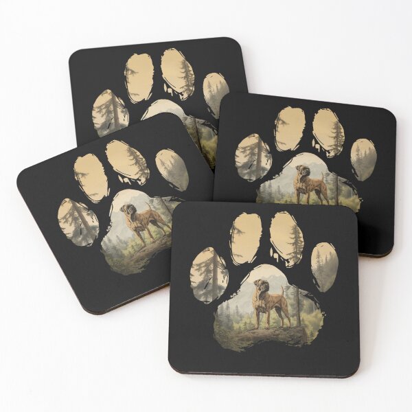 Item preview, Funny Bull Mastiff Paw Foggy Mountain Tree Mom Dad Kids designed and sold by rafaeltto.