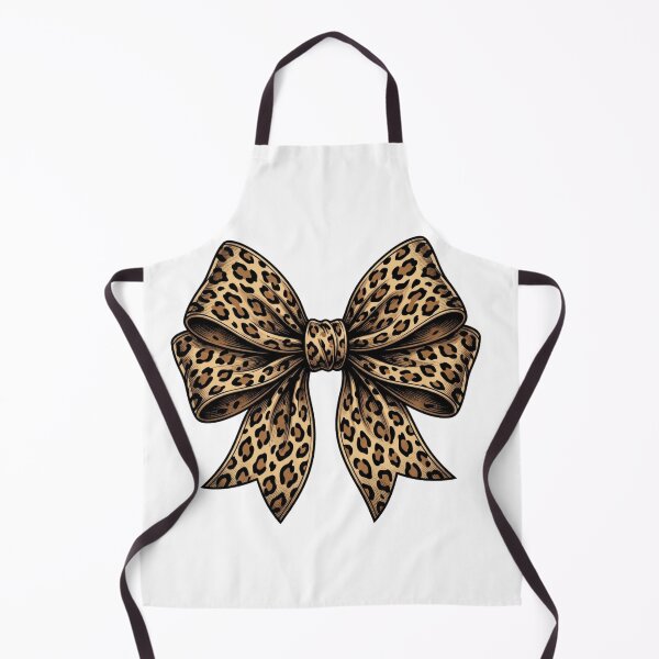Item preview, Leopard Print Bow Aesthetic Trendy Cheetah Animal Pattern designed and sold by raedattia.