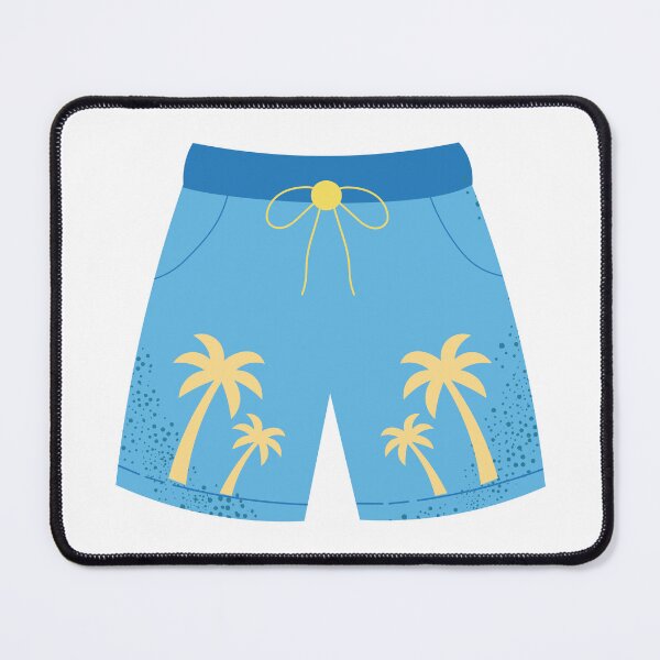 Item preview, Blue Swim Trunks Illustration designed and sold by BetweenForms.