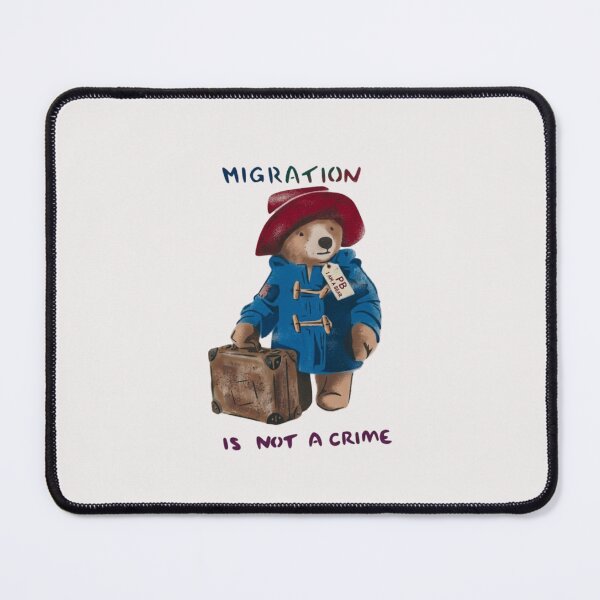 Item preview, Banksy - Migration is not a crime designed and sold by 123ks.