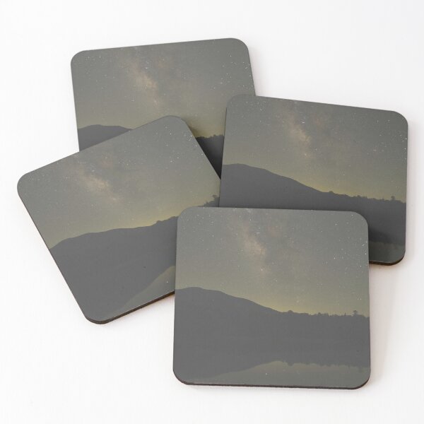 Item preview, Milky Way Galaxy Over a Calm Mountain Lake designed and sold by NateNelsonPhoto.