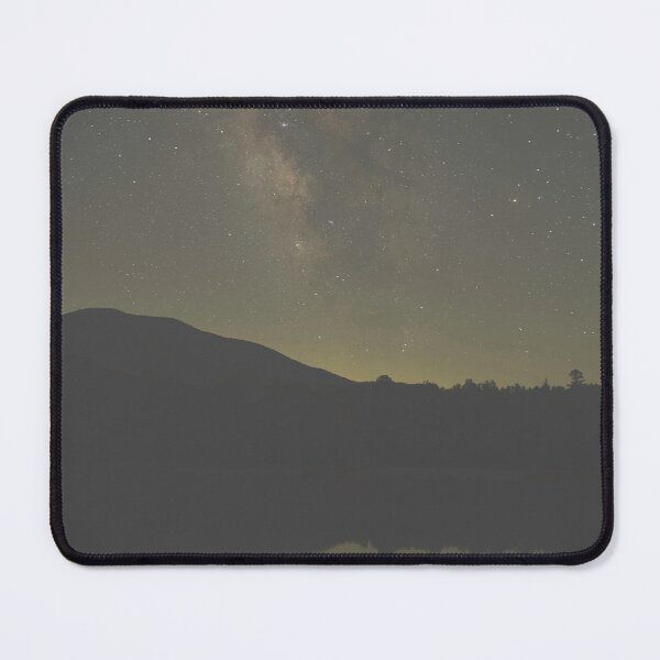 Item preview, Milky Way Galaxy Over a Calm Mountain Lake designed and sold by NateNelsonPhoto.