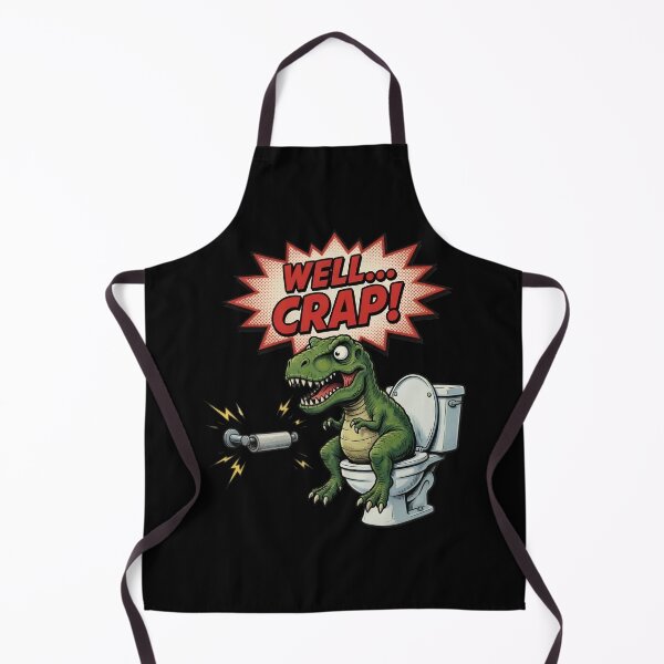 Item preview, Funny T-Rex Toilet Paper Crisis Comic Design designed and sold by TshirtsOnline-.
