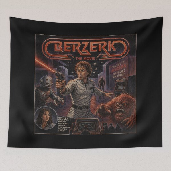 Item preview, Berzerk the movie designed and sold by CinemaChronik.