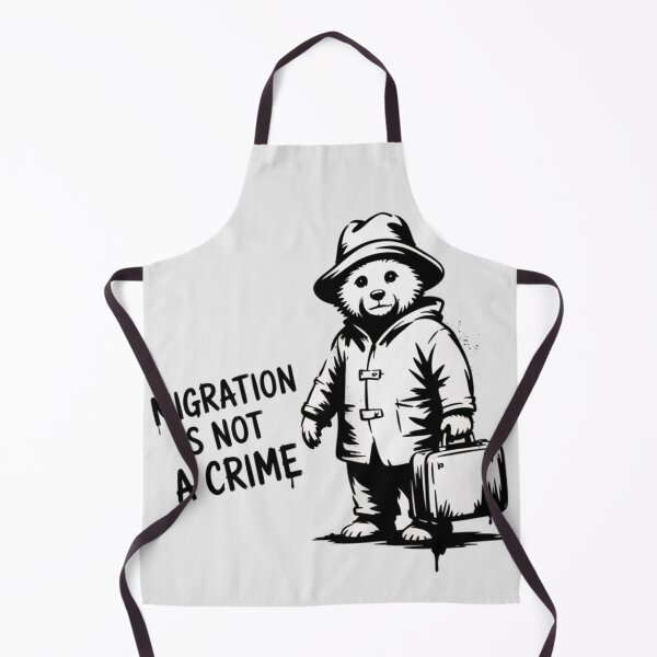 Item preview, Banksy - Migration Is Not A Crime designed and sold by 123ks.