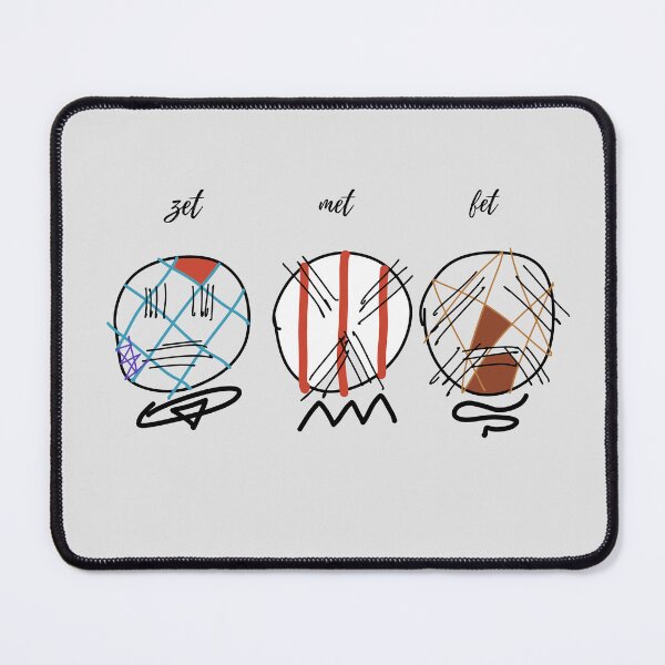 Item preview, Zet,Met,Fet designed and sold by azet-art.