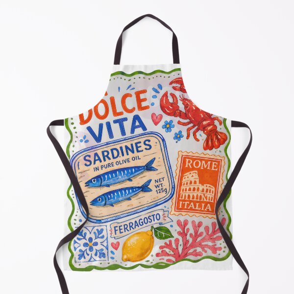 Item preview, La dolce vita, Ferragosto, italian summer beach vibe designed and sold by BARKAcreations.