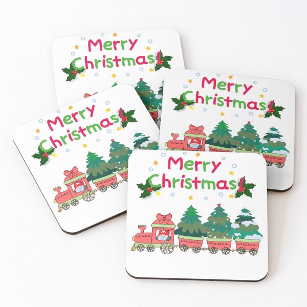 Item preview, TRAIN CHRISTMAS designed and sold by IvonneDesigns.