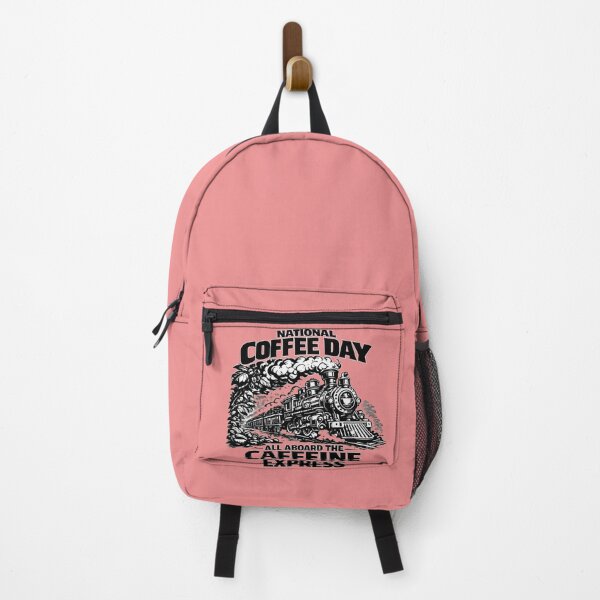 Item preview, All Aboard the Caffeine Express National Coffee Day Train designed and sold by irfanshikh.