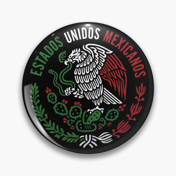 Item preview, Estados Unidos Mexicanos Eagle Emblem Latino Pride designed and sold by gunaone-design.