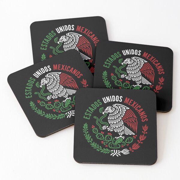 Item preview, Estados Unidos Mexicanos Eagle Emblem Latino Pride designed and sold by gunaone-design.