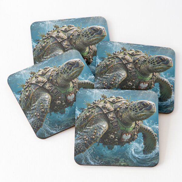 Item preview, AnimalVersum Sea Turtle – Armored Ocean Warrior Illustration designed and sold by SDKENERGY.