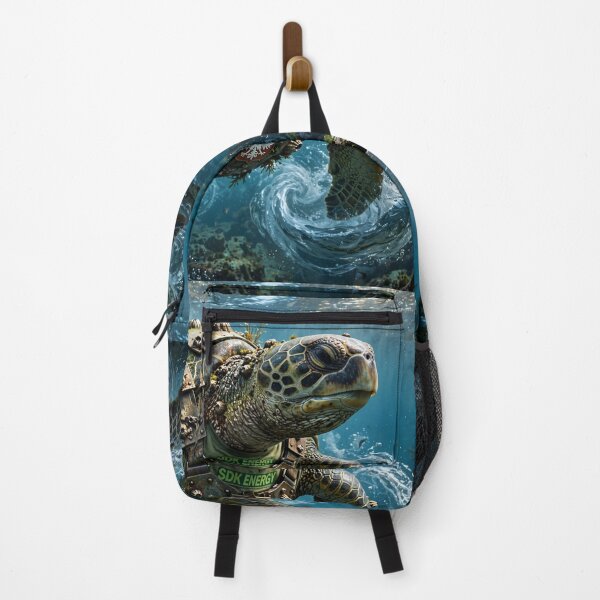 Item preview, AnimalVersum Sea Turtle – Armored Ocean Warrior Illustration designed and sold by SDKENERGY.