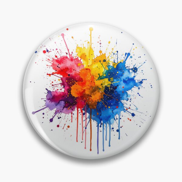 Item preview, Vibrant Watercolor Paint Splatter  designed and sold by BetweenForms.