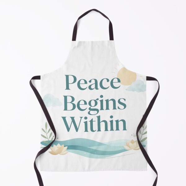 Item preview, Peace Begins Within Inspirational Design designed and sold by Fresh Starts.