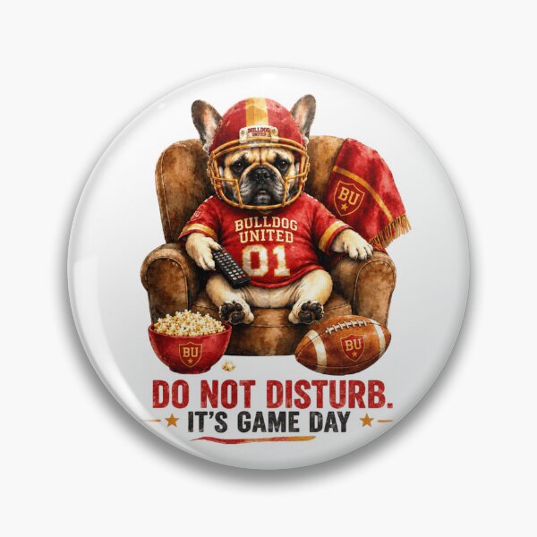Item preview, French Bulldog Fantasy Football Fan designed and sold by Thread&Fable.