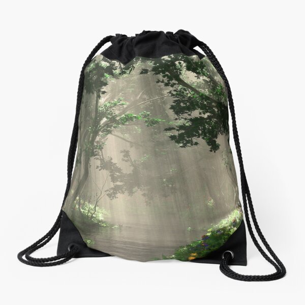 Dapplewood (Spring) Drawstring Bag