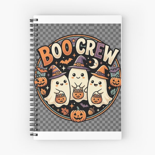 Item preview, Boo Crew | Cute Kawaii Halloween Ghost T-Shirt designed and sold by slynamite.