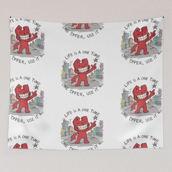 Item preview, Life is a one time offer use it well! designed and sold by rustycatart.