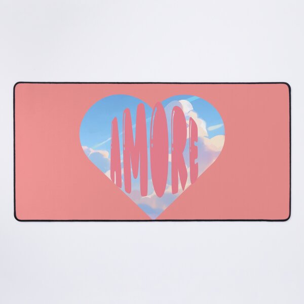 Item preview, A graphic featuring a heart and the word "Amore"—in an Italian style. designed and sold by Knock on my door.