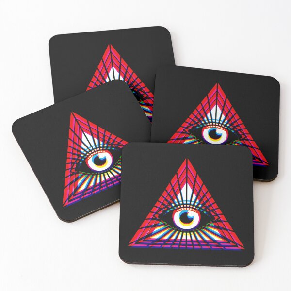 Item preview, All Seeing Eye - Dark Retro designed and sold by animinimal.