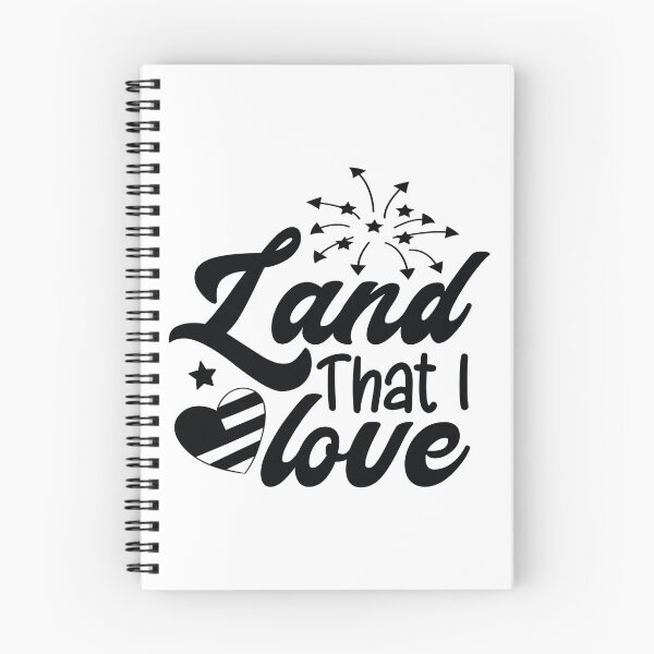 Item preview, Land That I Love - 4th Of July Quotes Retro Vintage USA Patriotic Pride Country Gift designed and sold by FuzionRaptor.