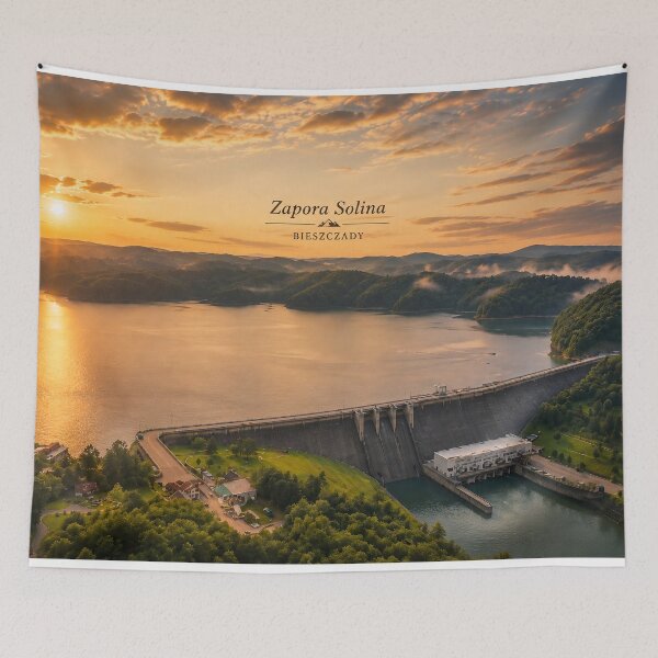 Item preview, Solina Dam, Bieszczady | Iconic Landmark in Poland designed and sold by JMDG Studio.