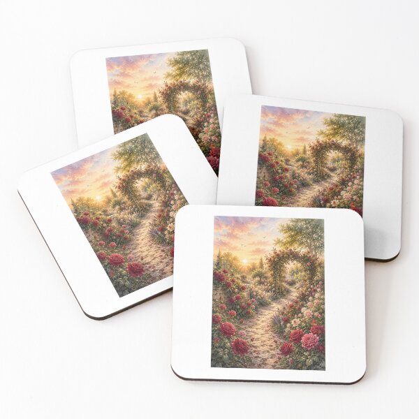 Item preview, Crimson Rose Garden  designed and sold by WildSkyMuse.
