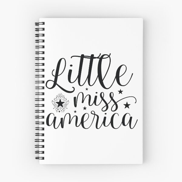 Item preview, Little Miss America - 4th Of July Quotes Retro Vintage USA Patriotic Girl Gift designed and sold by FuzionRaptor.